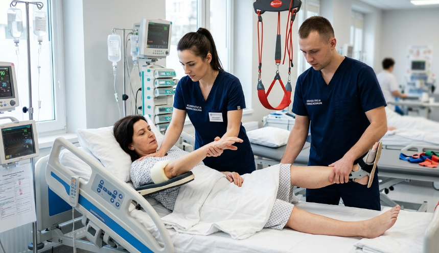 Neurorehabilitacja pacjentów z ciężkimi deficytami - kiedy technologia staje się niezbędna?